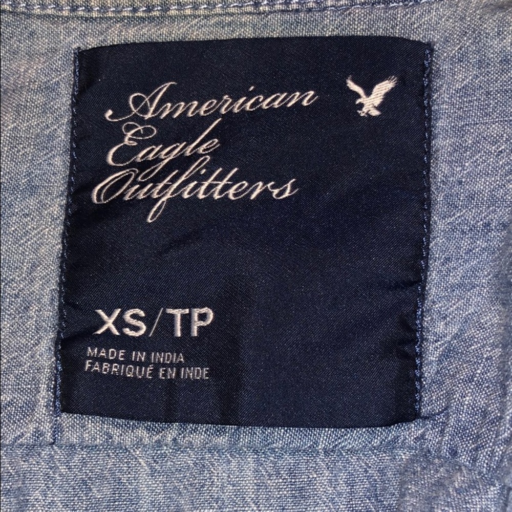 Denim chambray button down - Picture 2 of 2